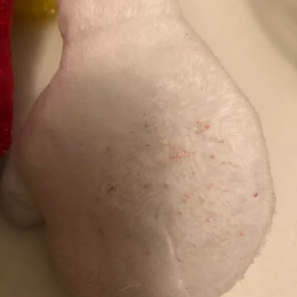 Mickey Mouse Plush w/ Yellow Bib. Genuine Disney Store - Preowned, 13.5" Doll - Picture 6 of 6